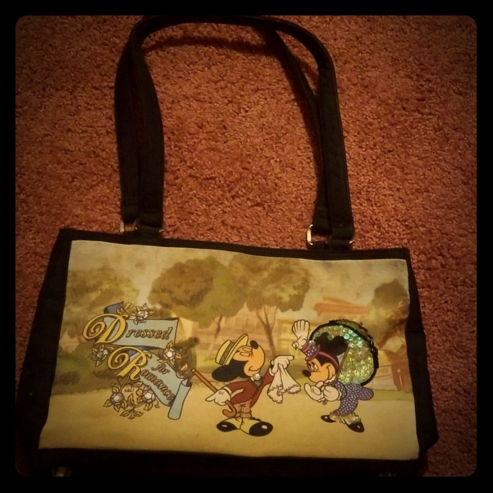 Mickey and minnie purse